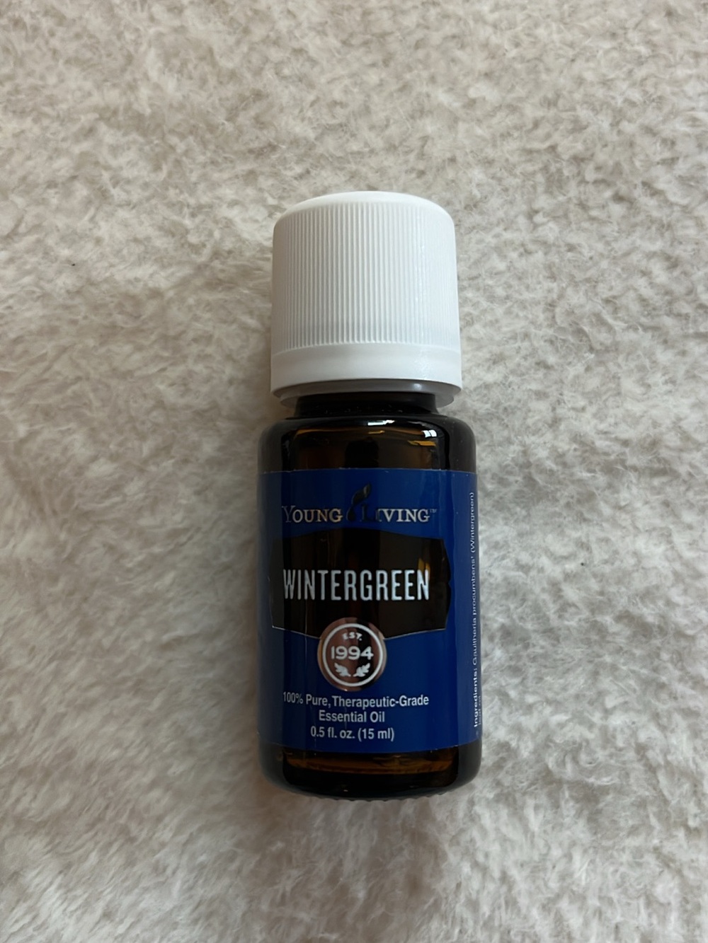 Young Living Wintergreen - Blue Label Bottle